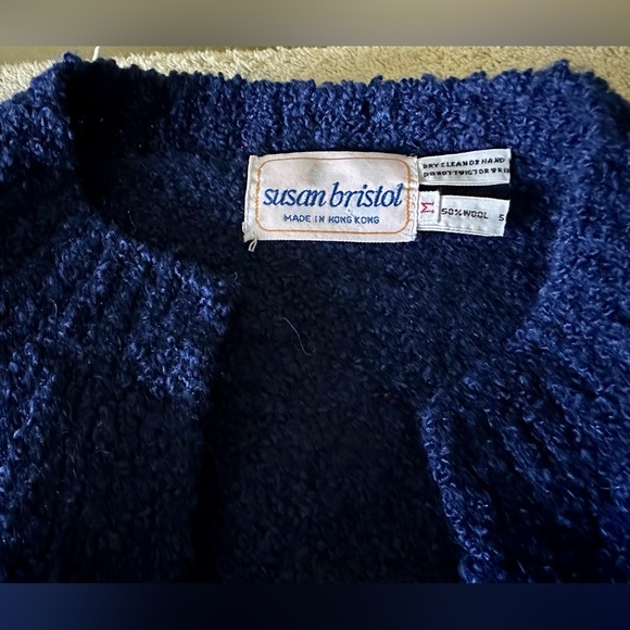 Susan Bristol Sweaters Vintage Wool Sweater For Sale Poshmark